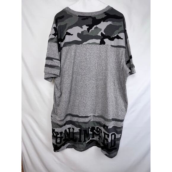 NWT Ecko Unltd. Mens 2XL Gray Camo Print Short Sleeve Casual Grunge  T-Shirt - Picture 6 of 8